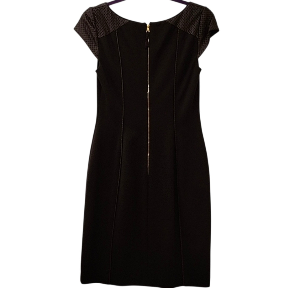 Kay Unger New York cocktail dress Chocolate Brown Sz 6 - Picture 4 of 16
